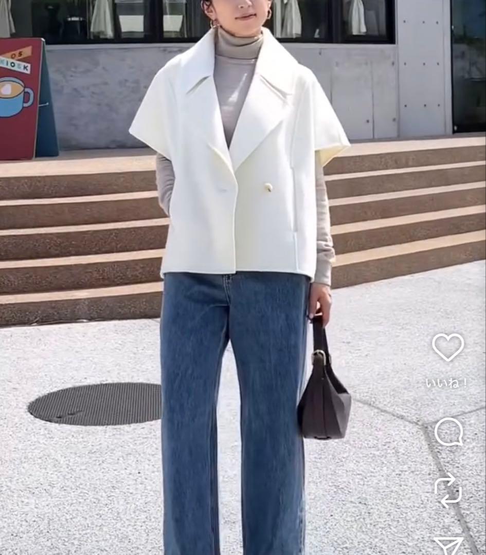 Na.e na.e Standard Wool Vest ベスト　ジレ　コート