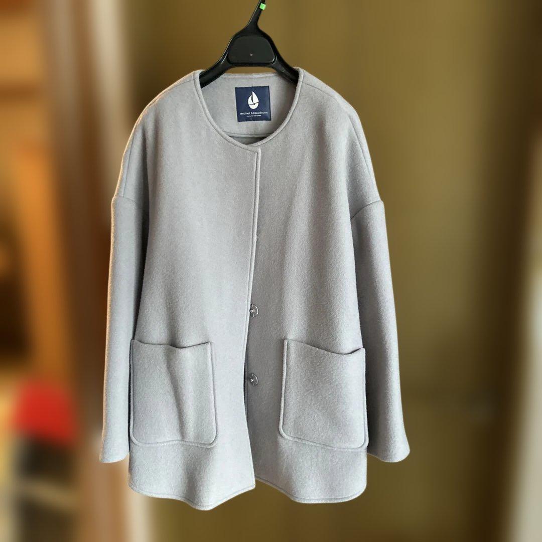 美品！レディースウールコート