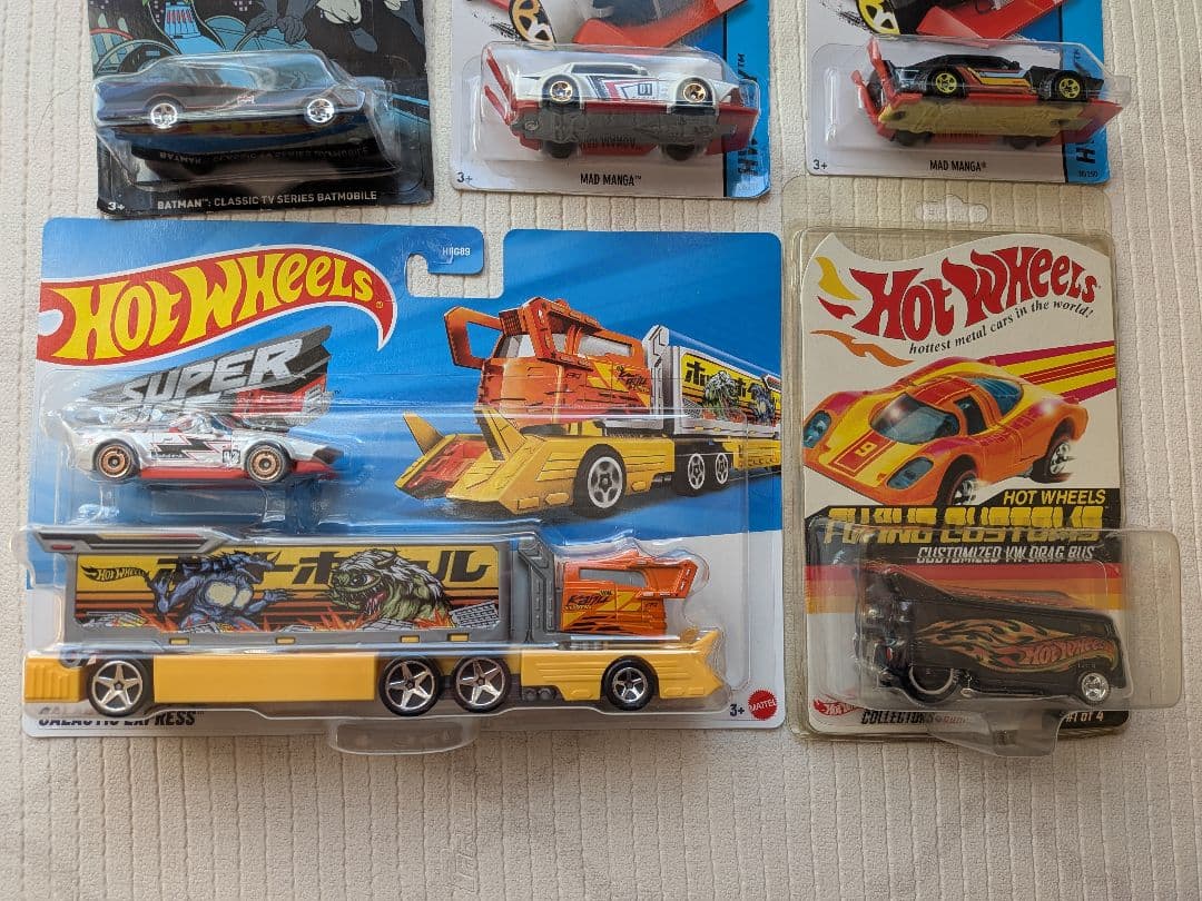 ホットウィール カスタマイズ VW ドラッグバス マッドマンガ　まとめ売り