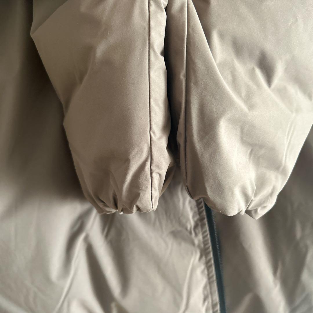 MUJI 無印良品 水を弾くスタンドカラーダウンコートオーバーサイズ男女