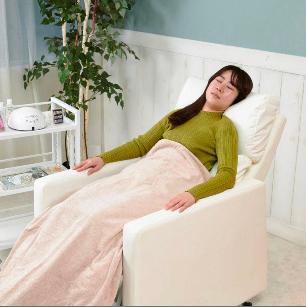 リクライニング 1人掛けソファ ブラウン