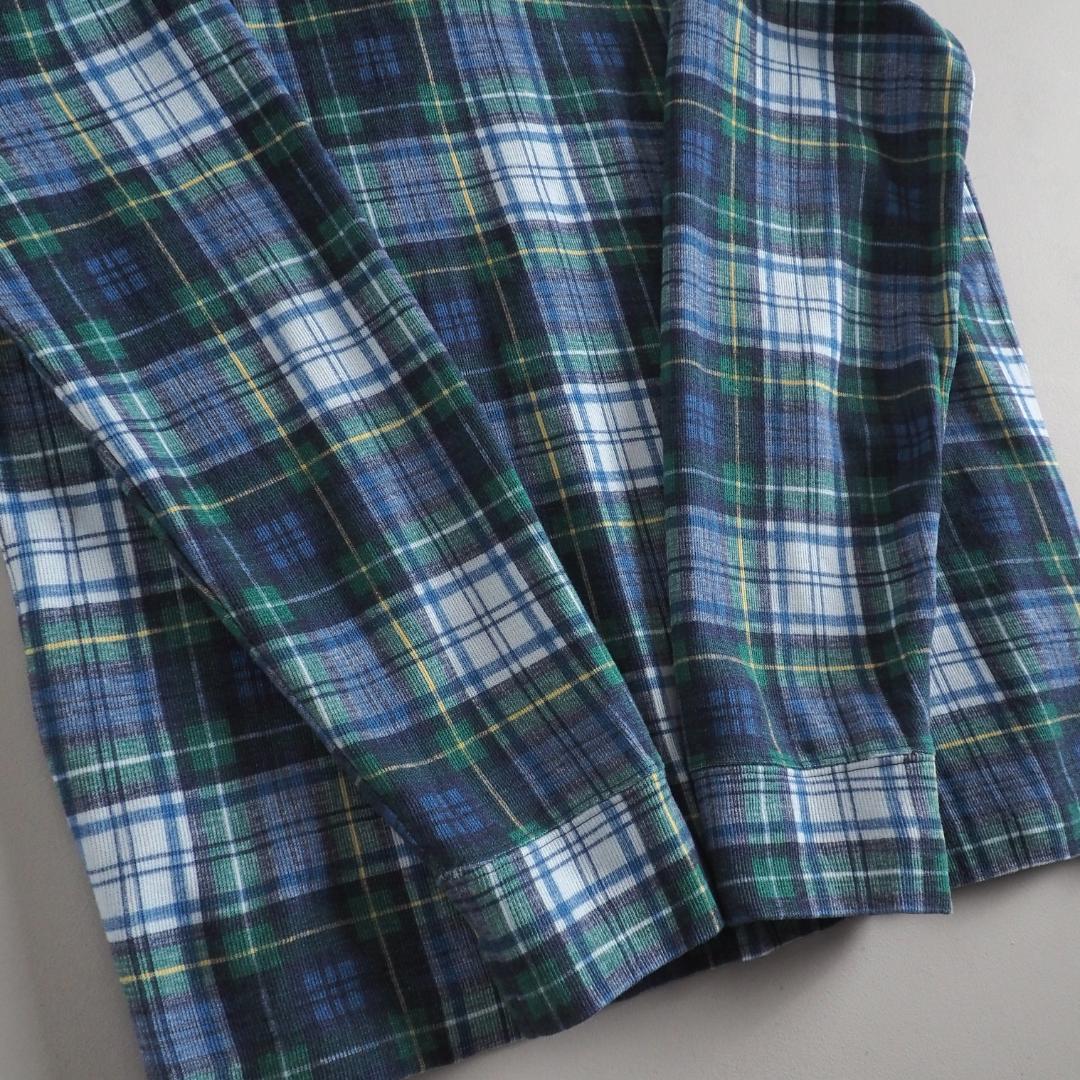 ラルフローレン　新品タグ付き　スウェット　ハーフジップ　チェック柄