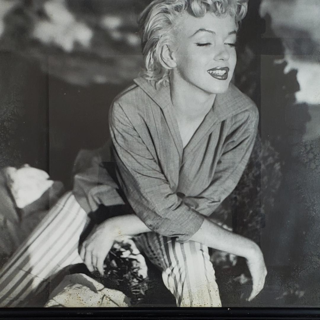 ケロ◆マリリン・モンロー ポスター 額装 1954年 マリリンモンロー◆