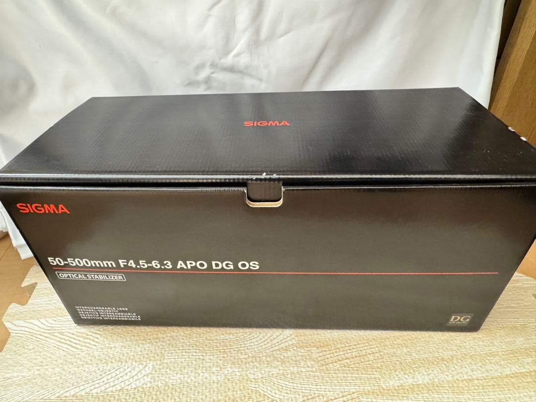SIGMA DG 50-500mm 1:4.5-6.3 望遠ズームレンズ