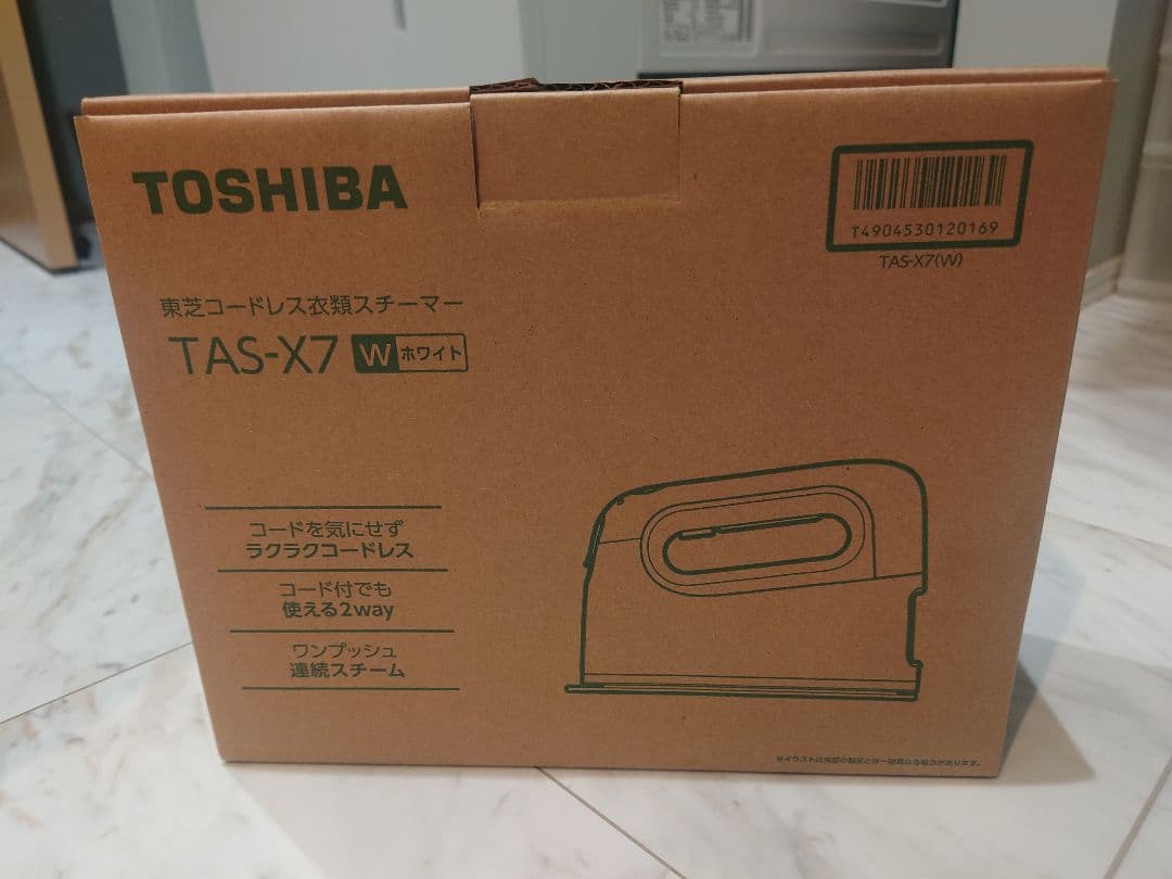 衣類ケア家電 TOSHIBA tas-x7