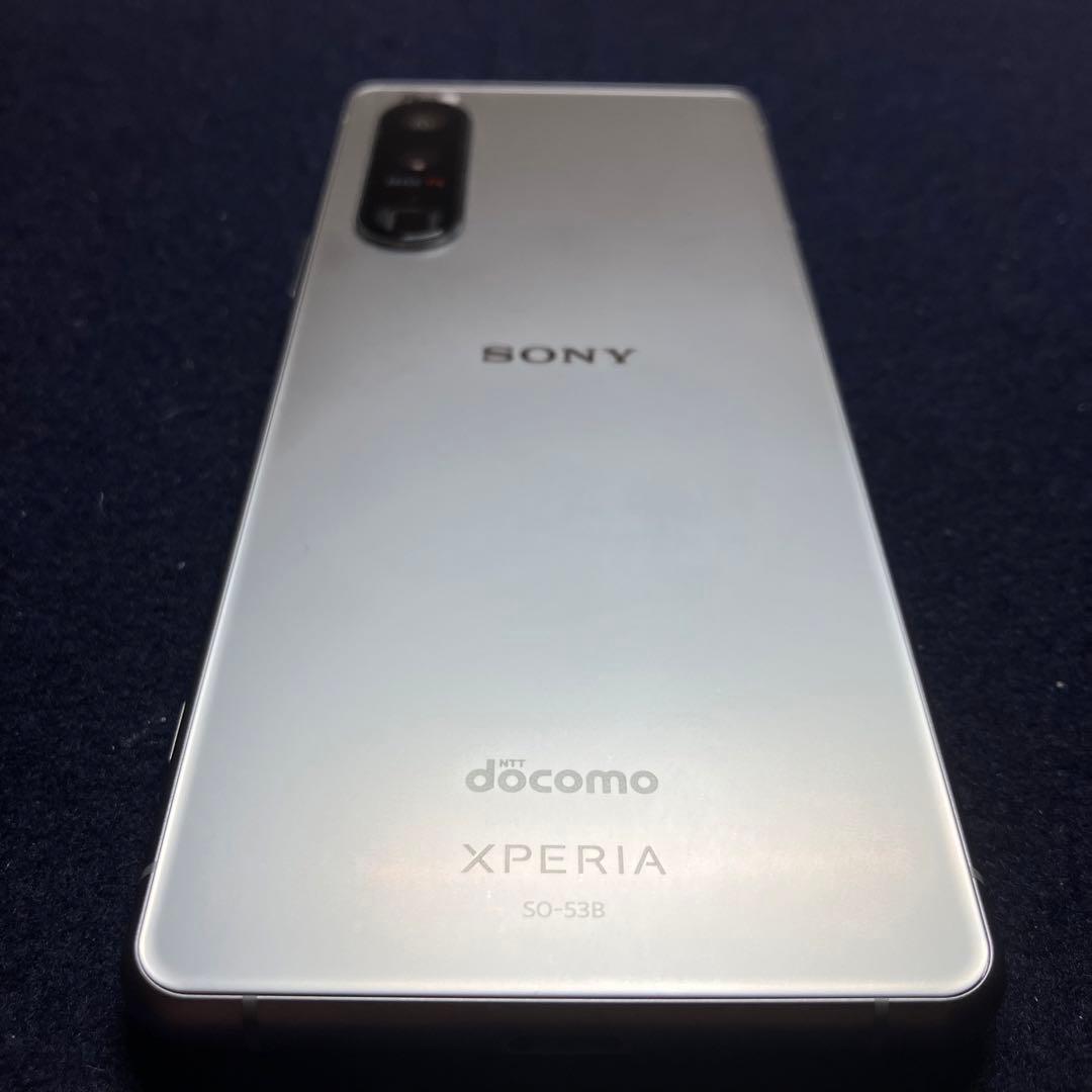 美品 SONY Xperia 5 Ⅲ 128GB シルバー docomo