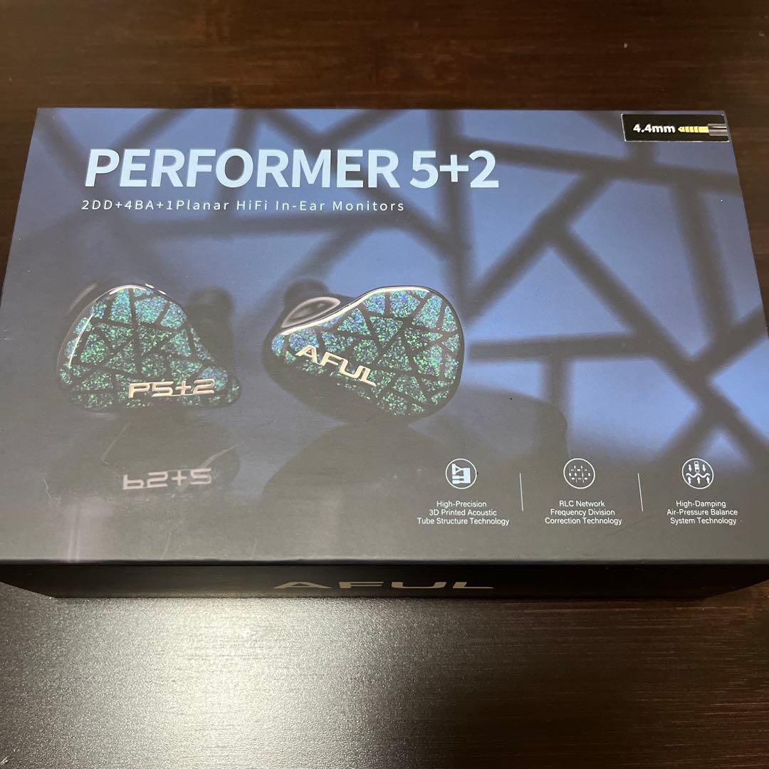 AFUL Performer 5+2 有線イヤホン 4.4mm