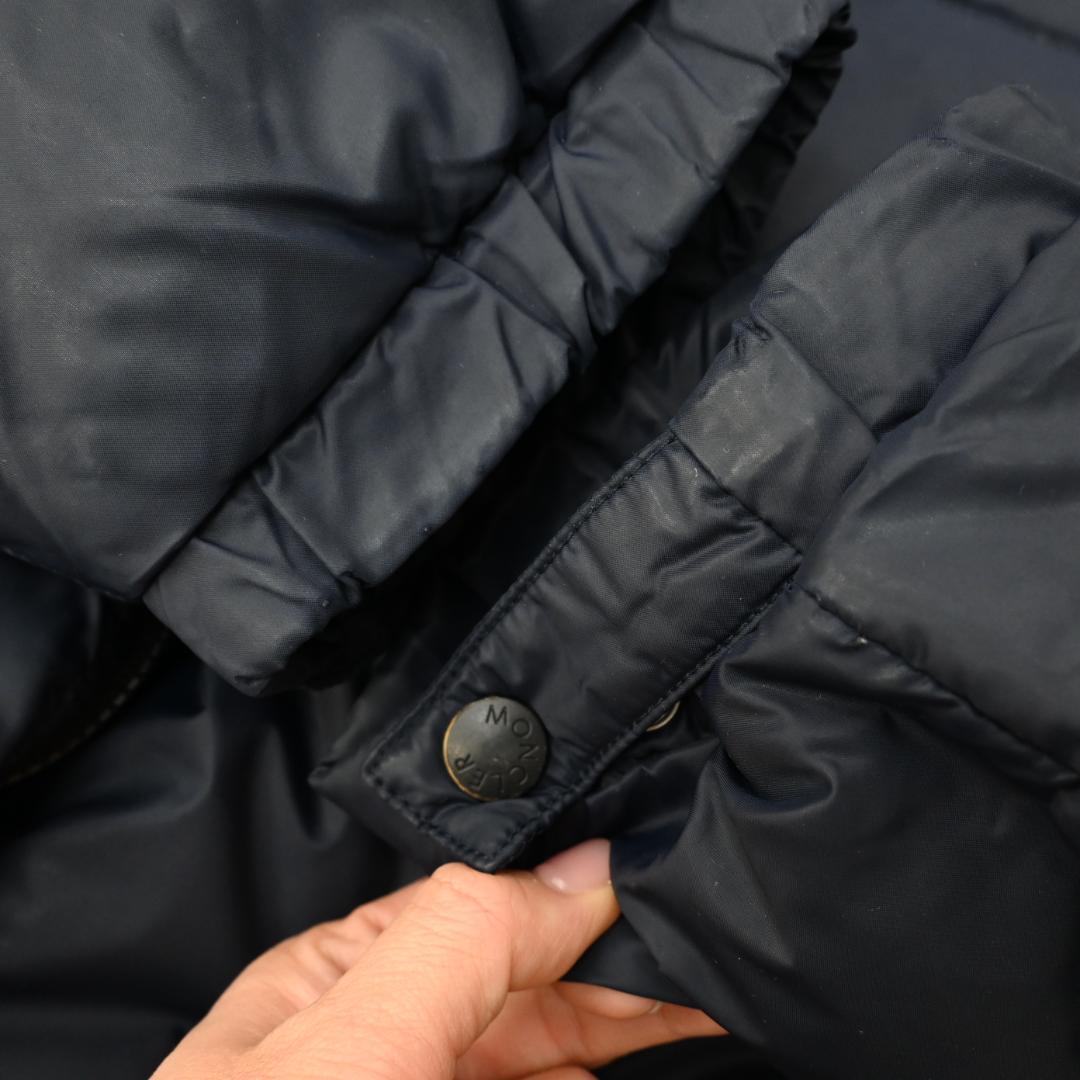 48457★冬 モンクレール BAZILLE 茶タグ ダウンジャケット\"