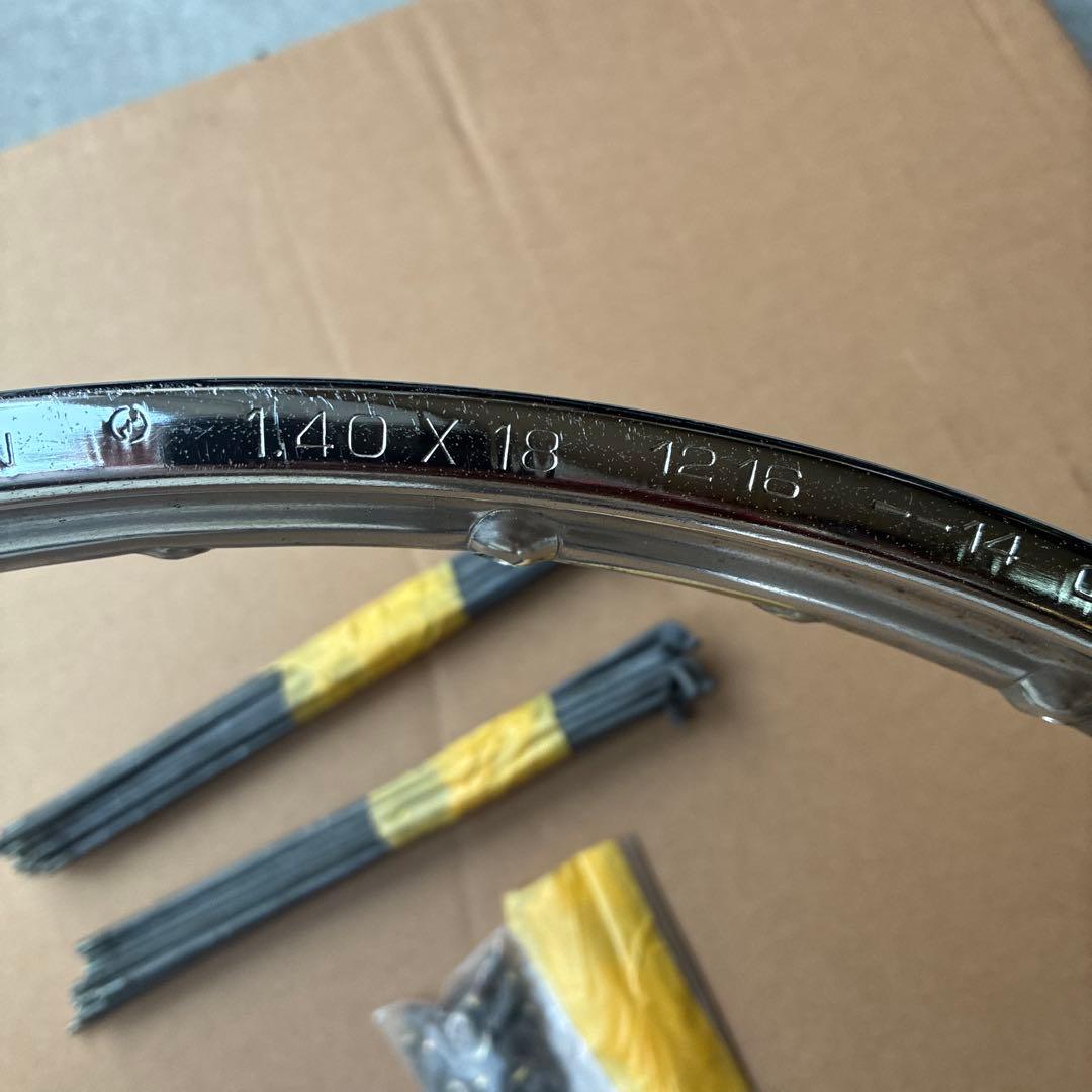 HONDA SOLO ホイール 1.40 X 18 スポーク付き カブやJAZZ