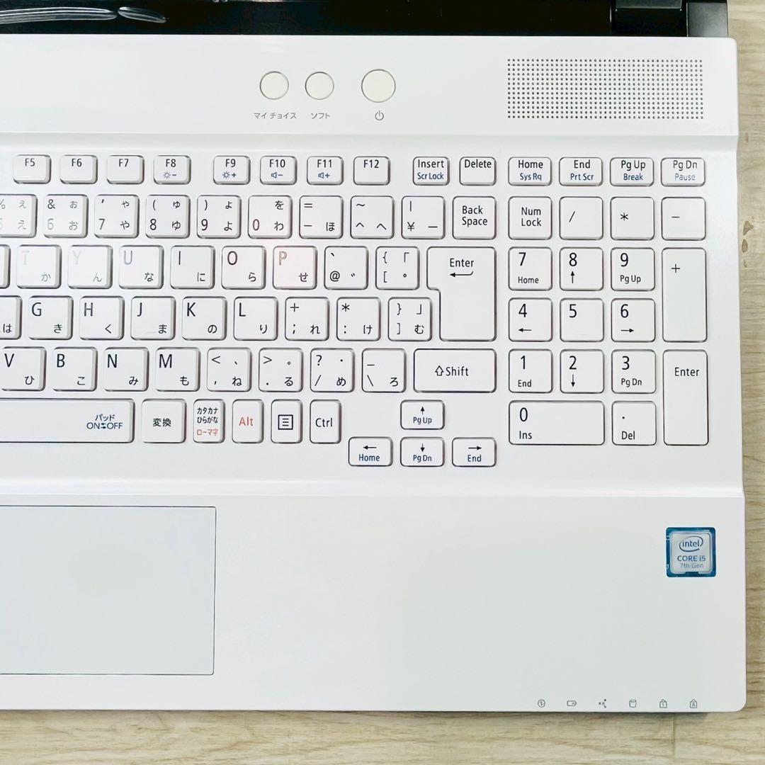 爆速SSD✨Windows11 ノートパソコン オフィス カメラ i5 白