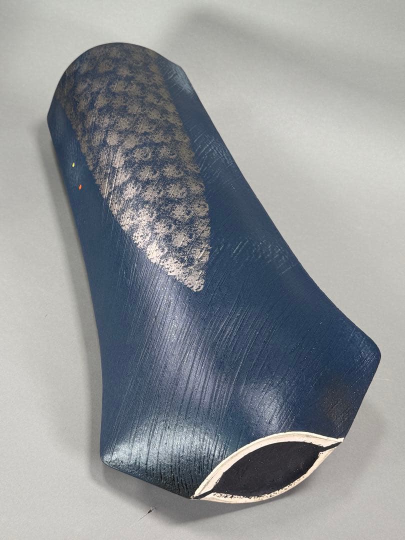 池坊　いけばな　清水焼　小林正明　陶器花器　華道具　高さ52cm 大作花器