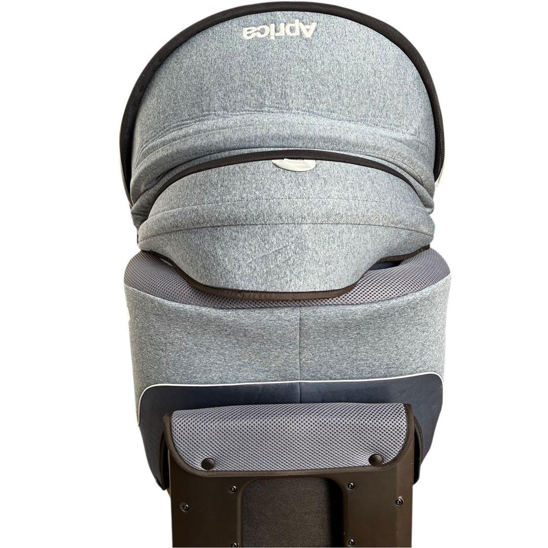 極美品✨ Aprica クルリラ ISOFIX対応 チャイルドシート 回転式