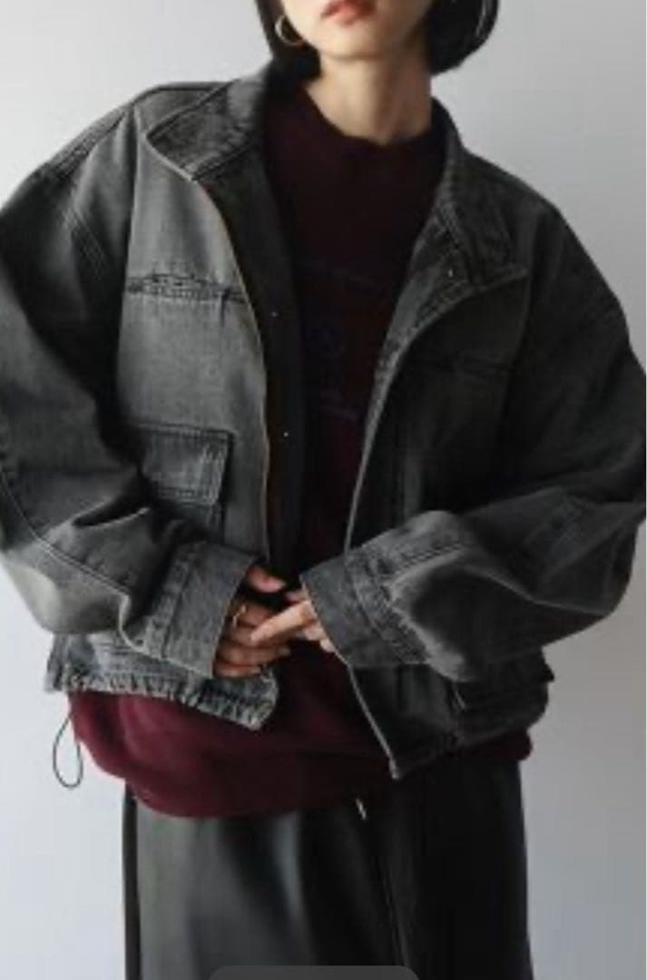 ともりん ラディエイト デニムジャケット　新品未使用　ラシュッド　vin