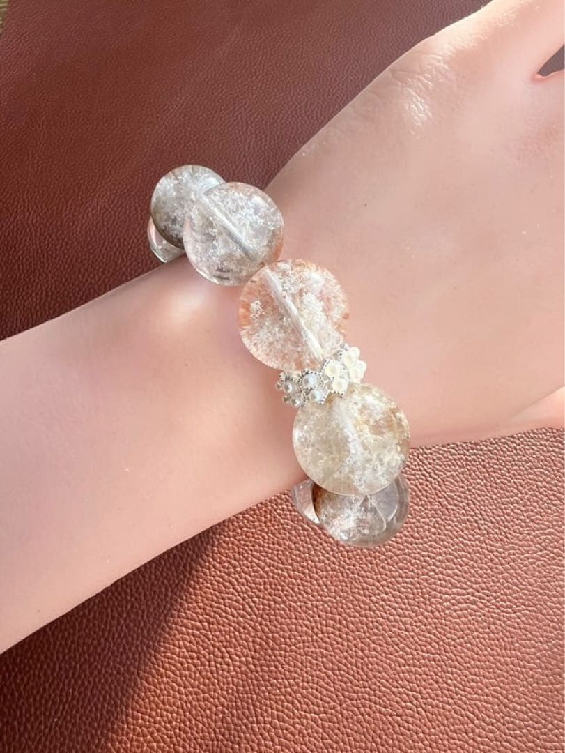 希少ガーデンクォーツ ブレスレット 5月迄 早い者勝ち