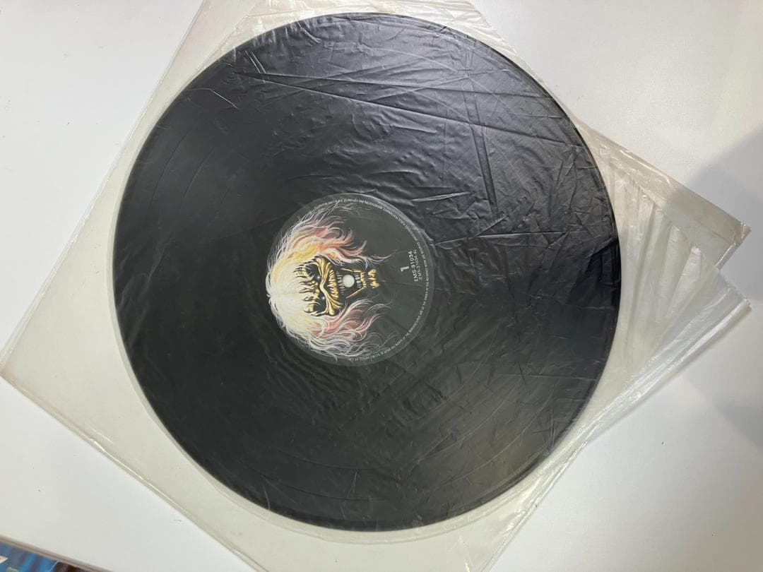 【動作未確認】アイアン・メイデン 魔力の刻印 LPレコード