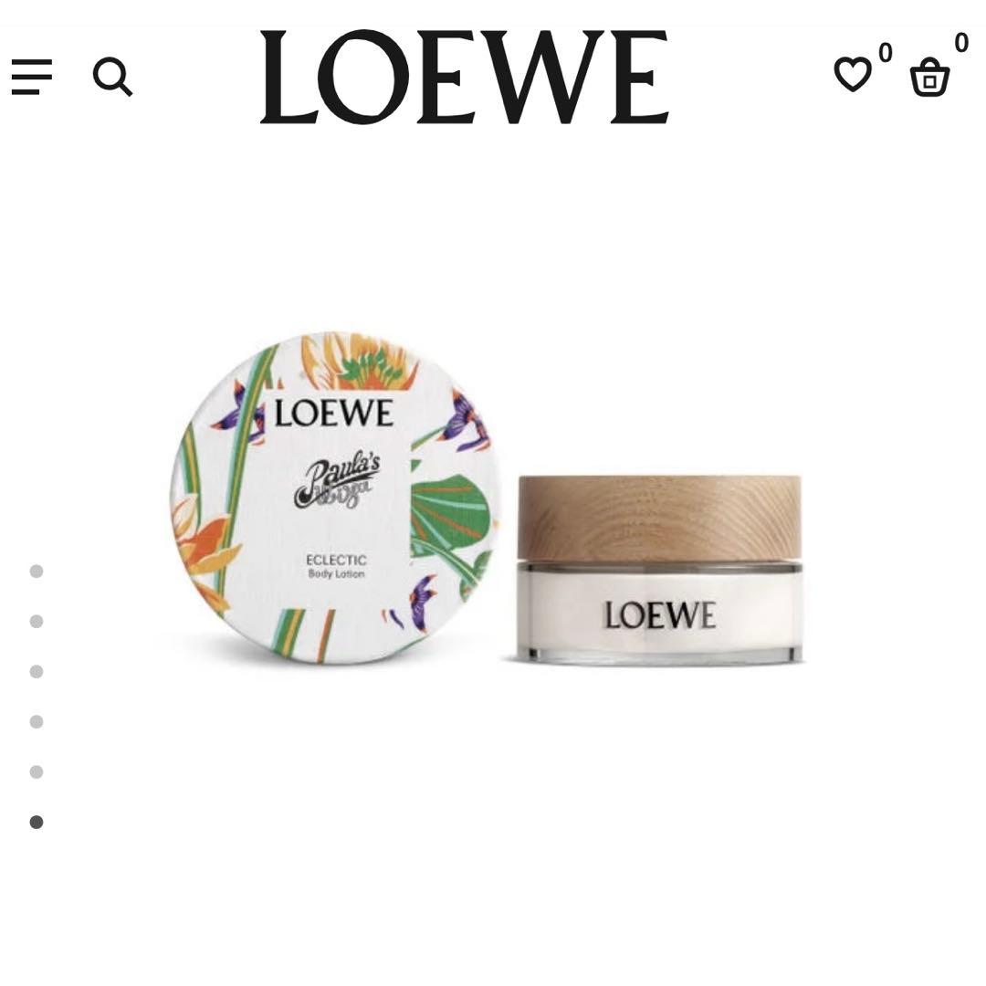 【新品未使用】ロエベ　ボディローション100ml