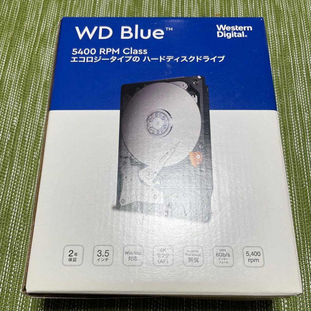 値下げ！WD Blue 4TB 5400 RPM 3.5インチ