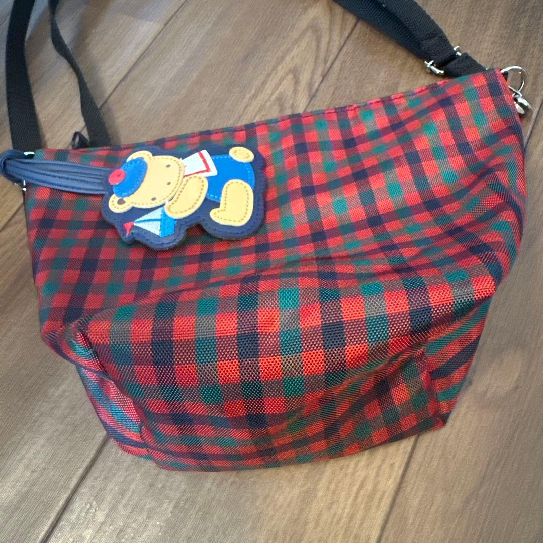 familiar ファミリア　ポシェット　赤