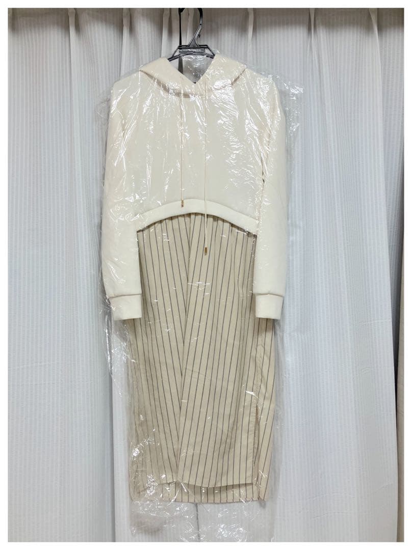 キモノバイナデシコ フーディワンピース ホワイト White