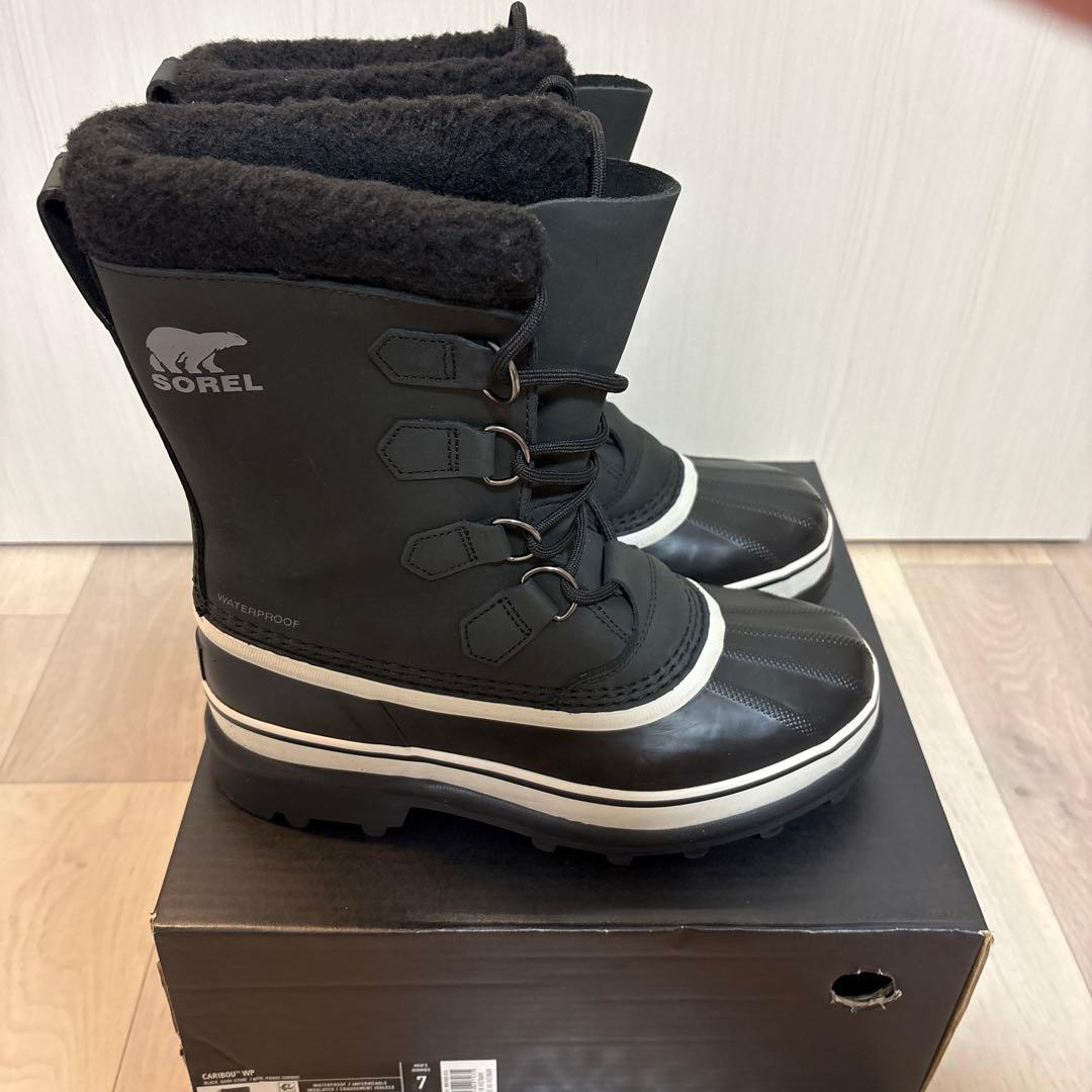 日曜日15時まで¥9000 SOLEL CARIBOU WP〜ソレル　カリブー