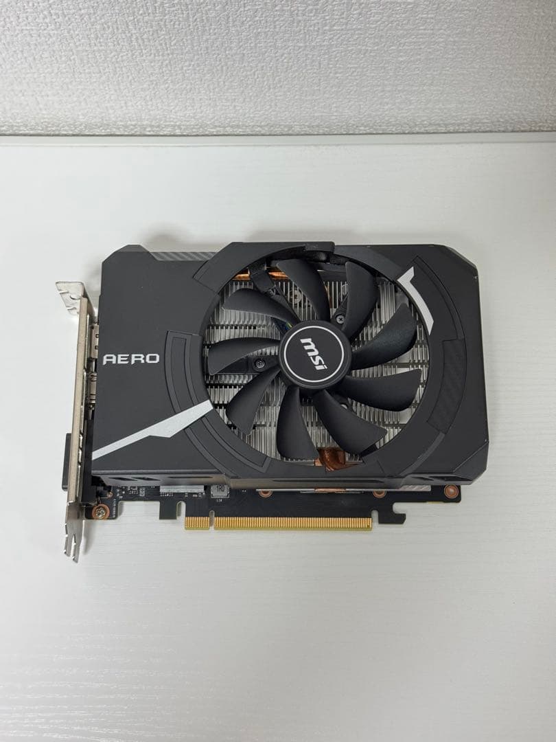 [美品]MSI GeForce GTX 1660 AERO ITX 6G OC