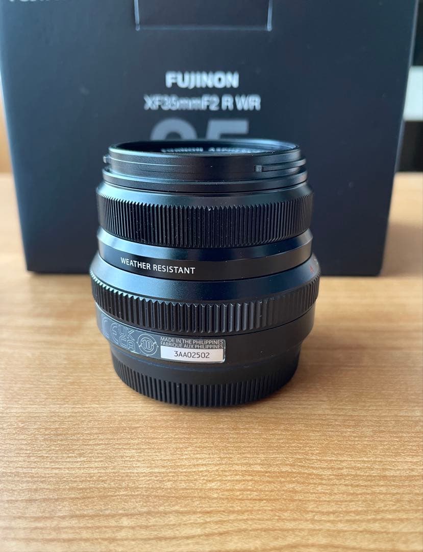 Fujifilm XF35mmF2 R WR ブラック