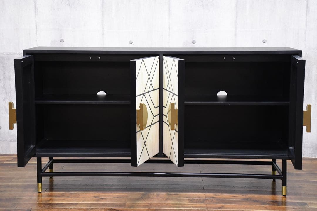 EKK104 展示品 カレ クラデンザ サイドボード 48万 キャビネット