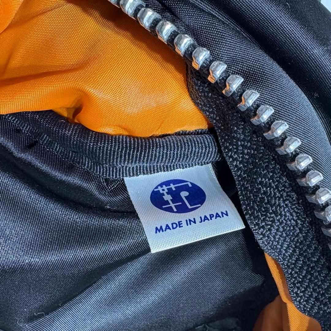 美品 PORTER ポーター タンカー ウエストバッグ ボディバッグ ブラック