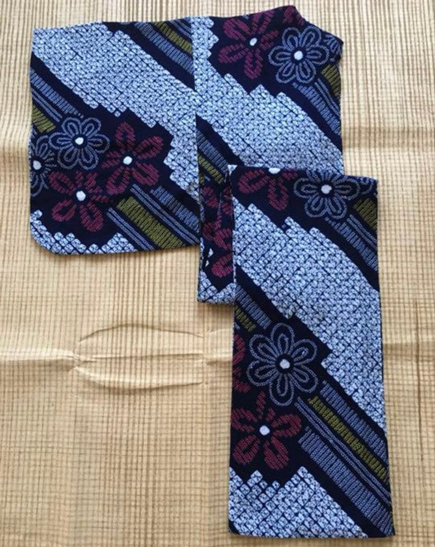 有松絞り浴衣　新品未使用