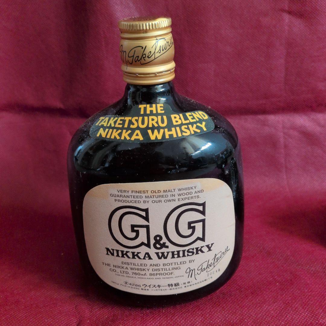 ニッカ NIKKA ウイスキー G&G 鎧兜 空瓶 戦国武将