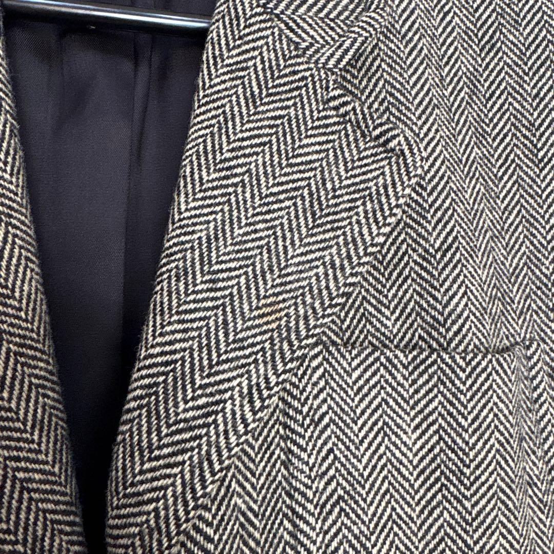 ラルフローレンRalphLauren テーラードJK肘当馬のボタン ツィード