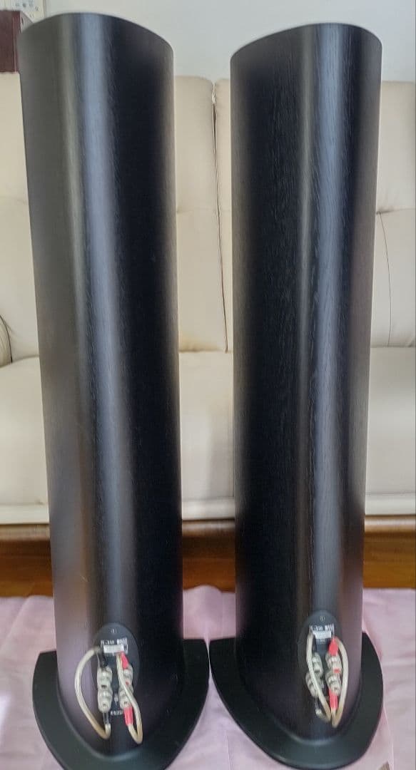 KEF iQ50 美品 トールボーイスピーカー 付属品一式 ベルデンケーブル ②