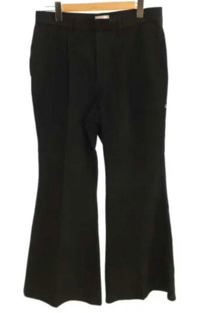 美品 BED J.W.FORD コーデュロイ フレアパンツ 黒