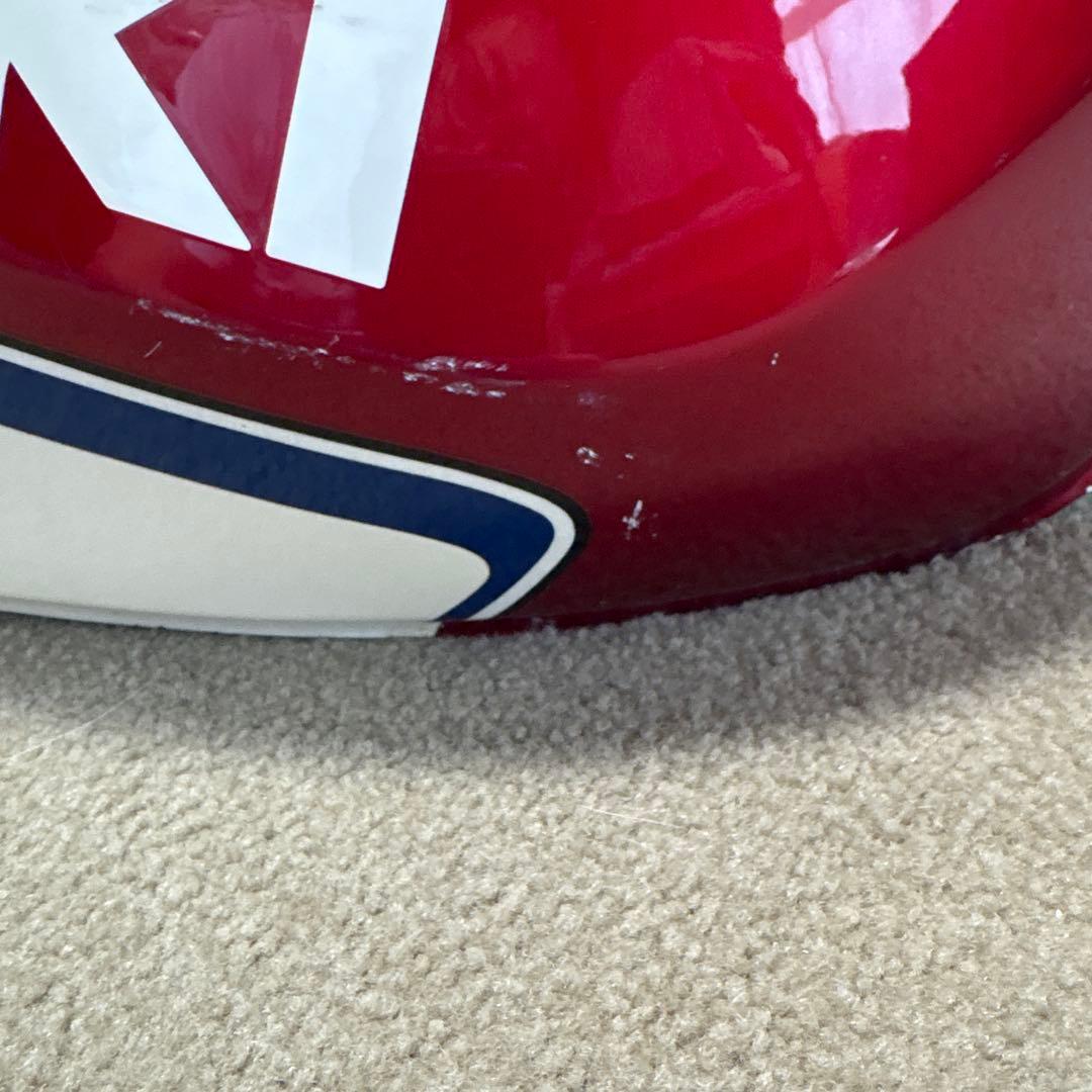 GSX400FS タンク凹凸無し　純正塗り替え無しオリジナルペイント