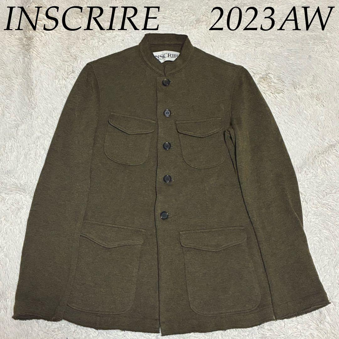 ジャケット・アウター INSCRIRE 23AW Wool jersey tunic jacket