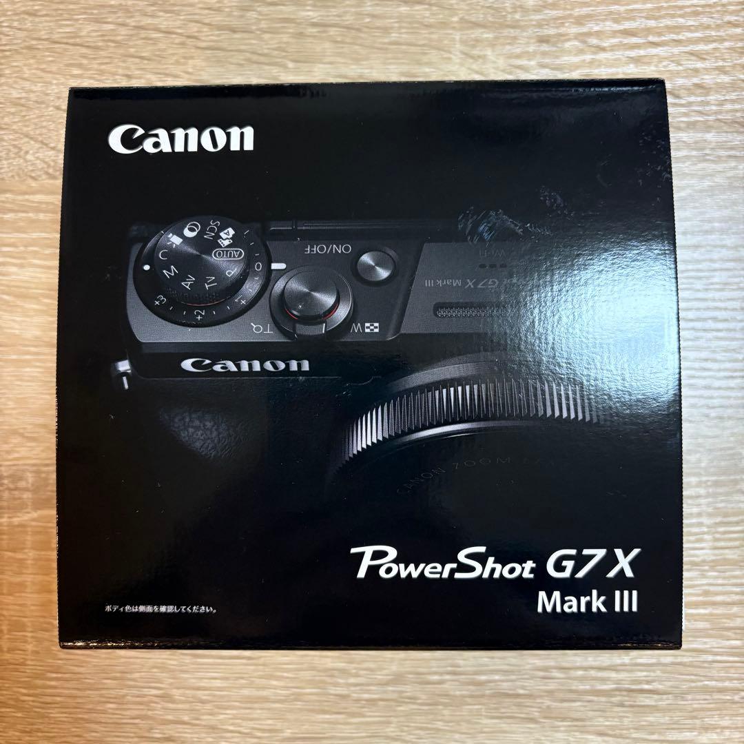 Canon PowerShot G7X Mark Ⅲ ブラック 新品未使用