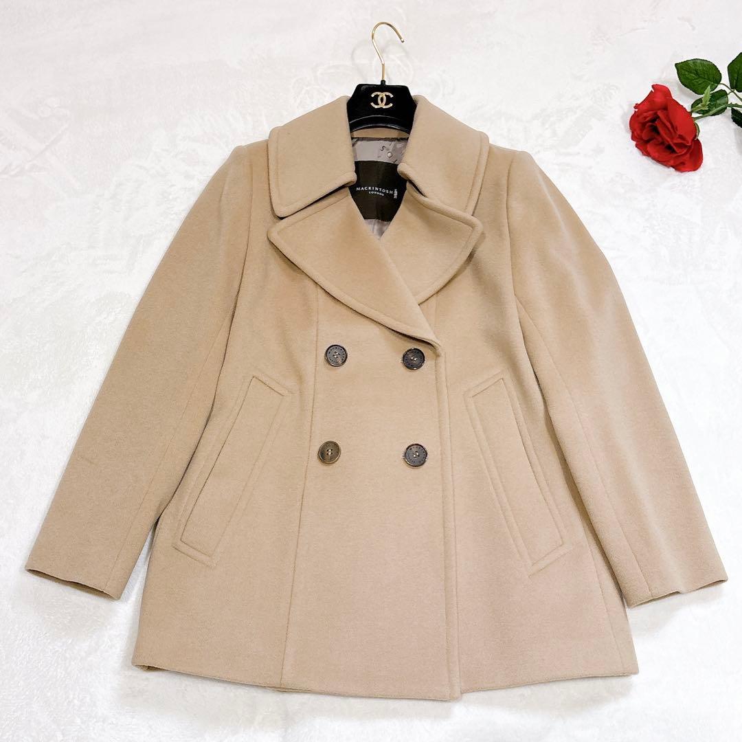 未使用✨　マッキントッシュ　ロンドン　ピーコート　カシミヤ　XXL