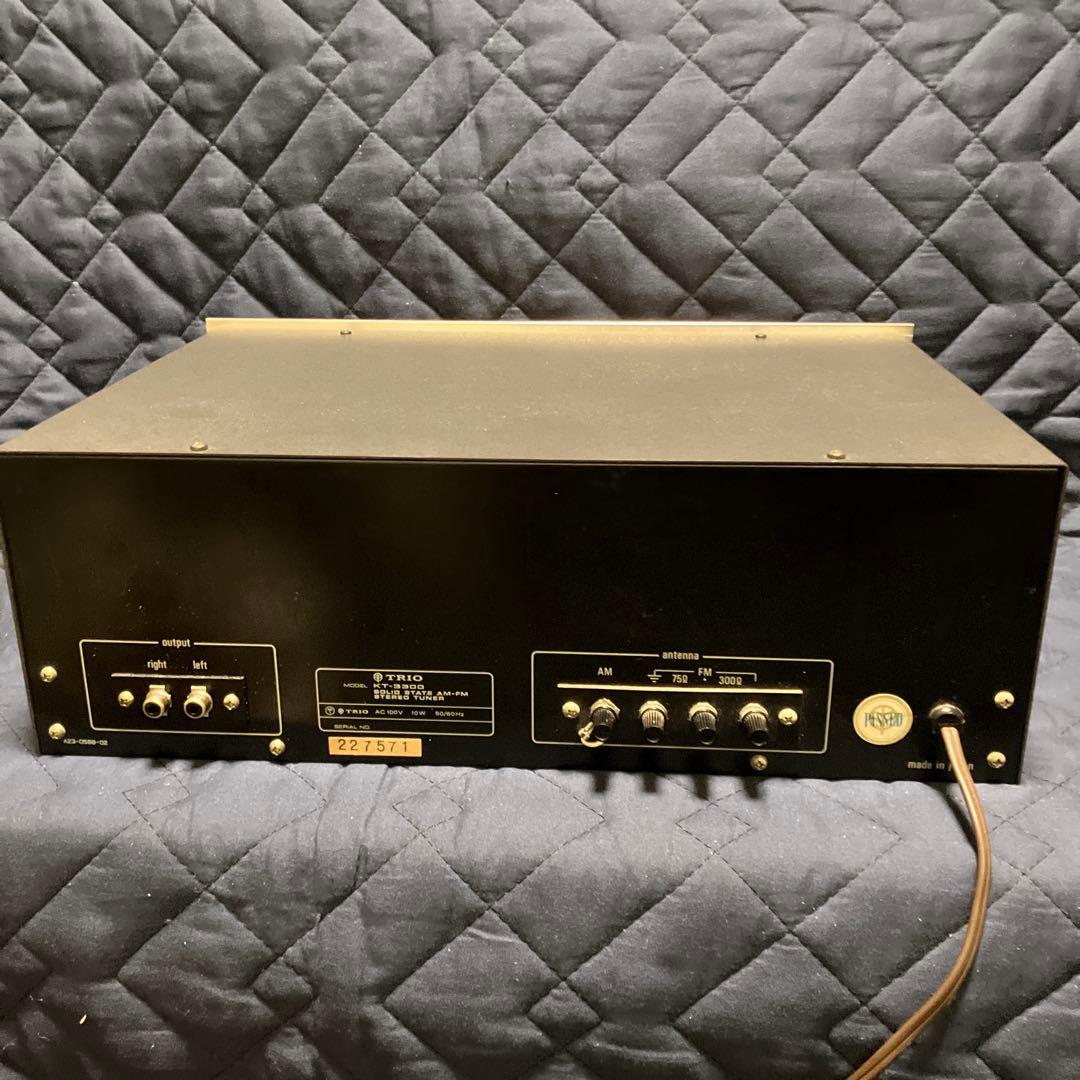 【3日間決算バーゲン】《完動品トリオ　KT3300 AM-FM ステレオチューナ