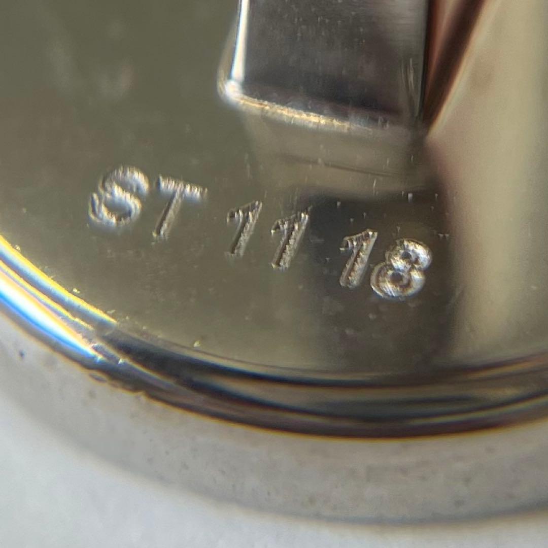 美品 HERMES エルメス リコル2 カフス カフリンクス ビジネス ロゴ