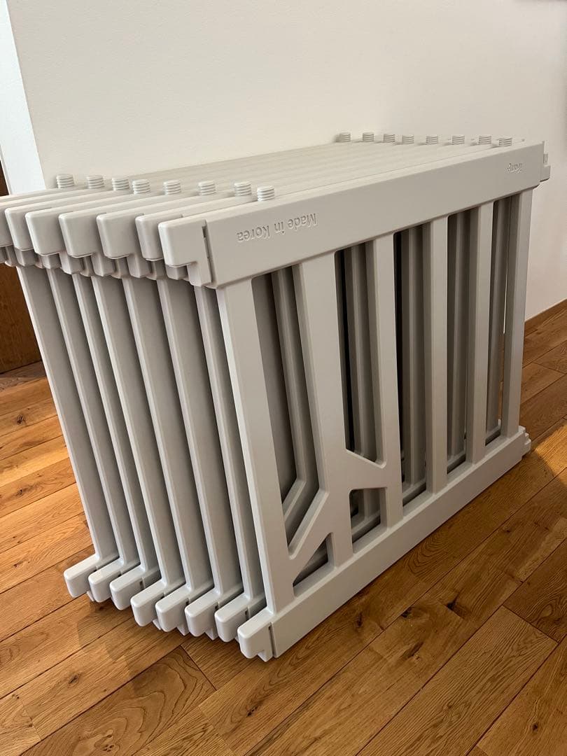 バーチ ベビーサークル 扉付き9枚＋拡張パーツ425×2＋拡張パーツ640×1