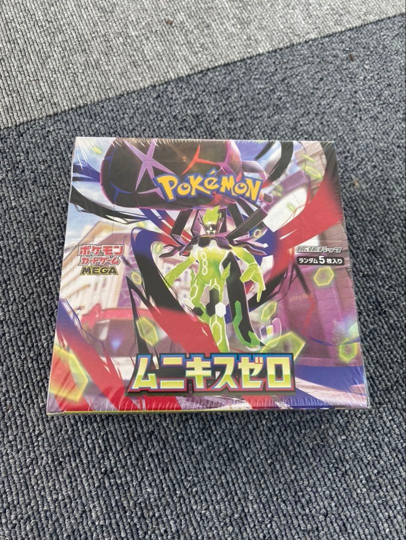 シュリンク付きポケモンカードゲームMEGA拡張パック『ムニキスゼロ』1BOX