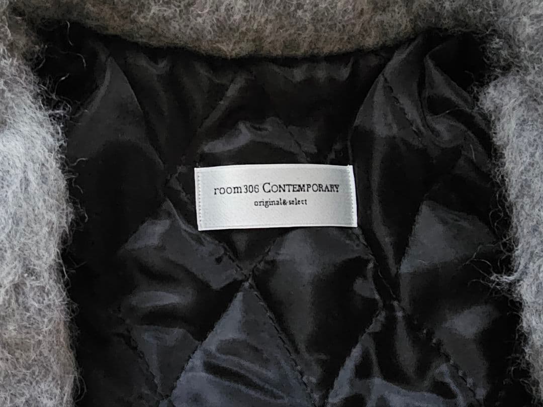 【新品未使用】room306 CONTEMPORARY グレー ピーコート