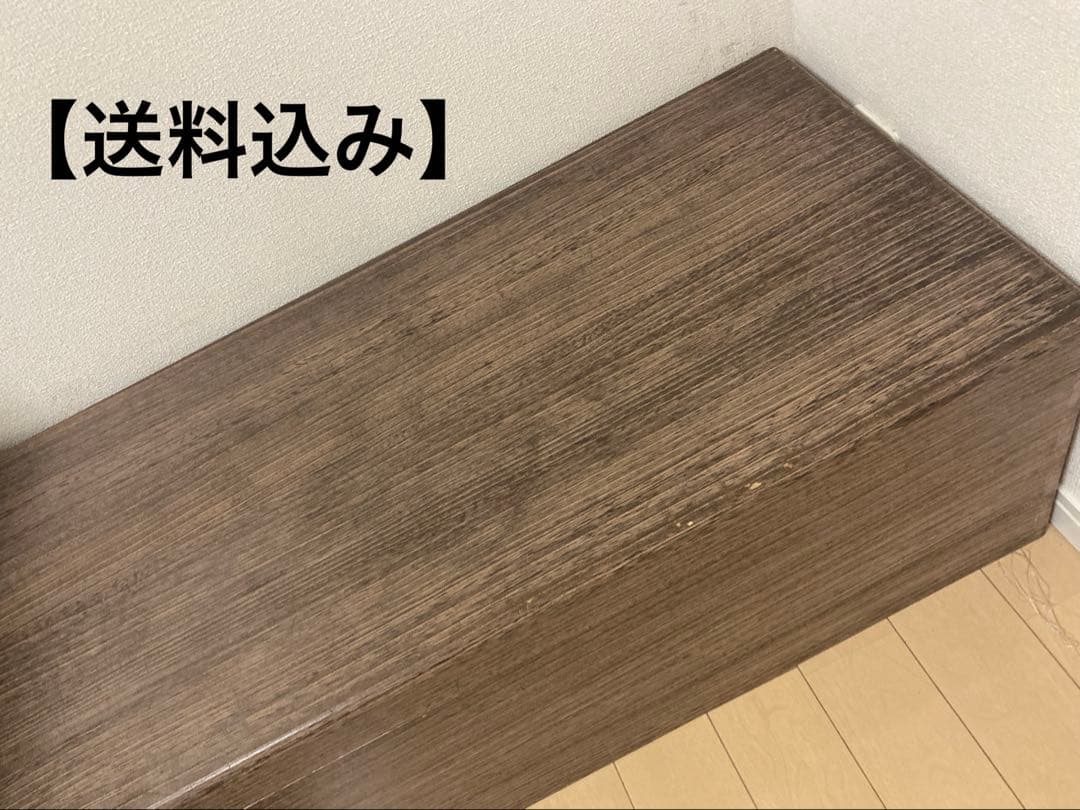 【期間限定SALE】職人の総桐衣装箱　2段　時代焼き仕上げ