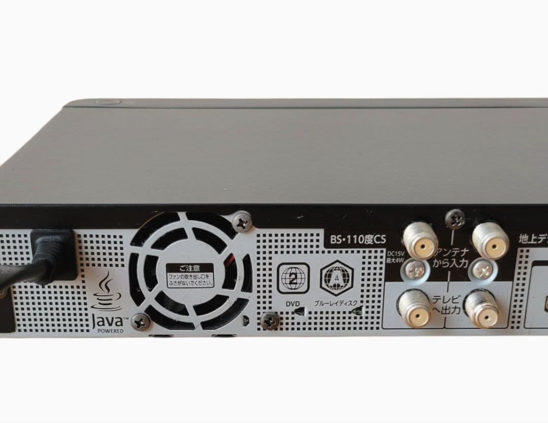 【美品】18年製　東芝 REGZAブルーレイ 形名:DBR-E1007