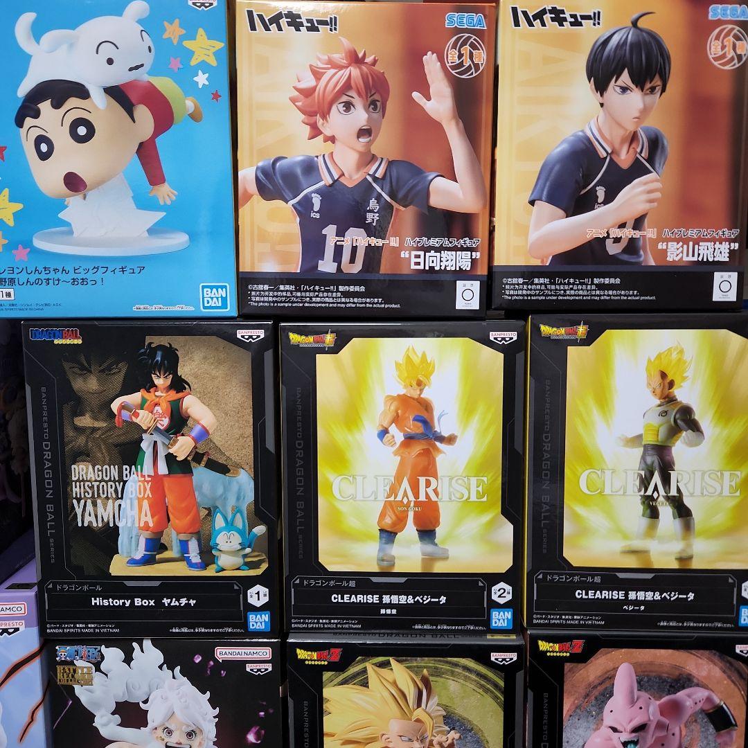 30個フィギュアまとめ売りワンピース ドラゴンボール ハイキュー バキ　他　大量
