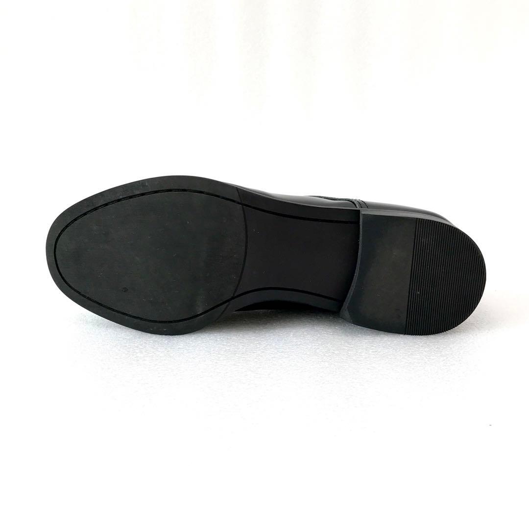 【美品】UNITED ARROWS プレーントゥシューズ 黒 71/2 革靴