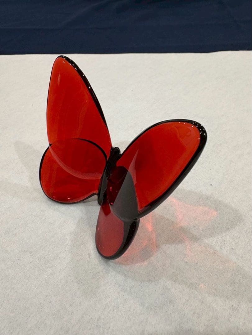 新品未使用★ラッキーバタフライ 赤