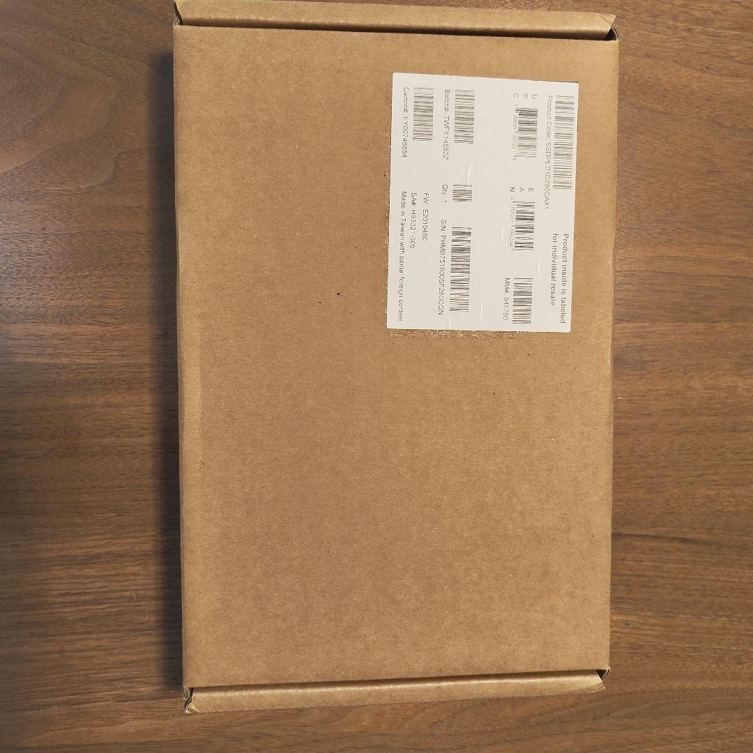 optane 900p 280GB HHHL(PCIE)版 新品未開封