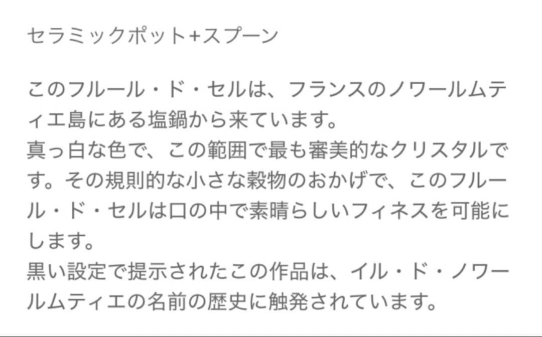 【新品★日本未進出】Fleur de Sel フルール・ド・セル ゲランド 塩