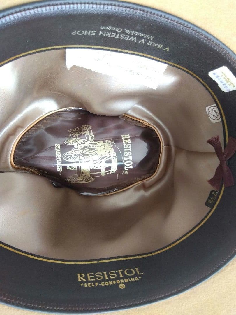 RESISTOL レジストル テンガロンハット カウボーイハットベージュ美品